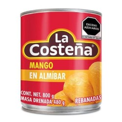 Mango Rebanado Costeña 800g Lata