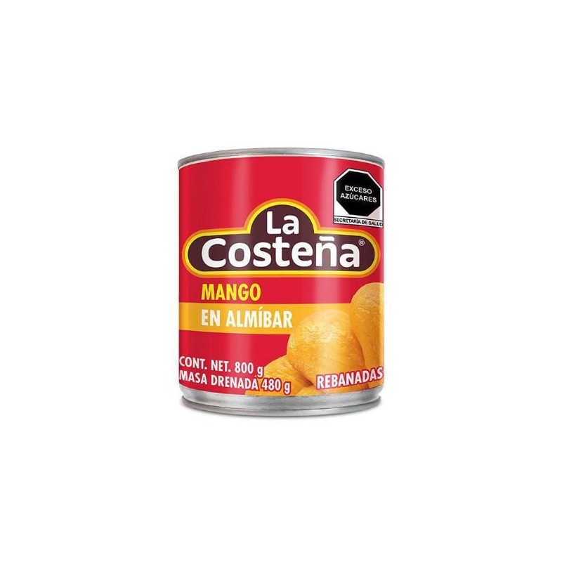 Mango Rebanado Costeña 800g Lata