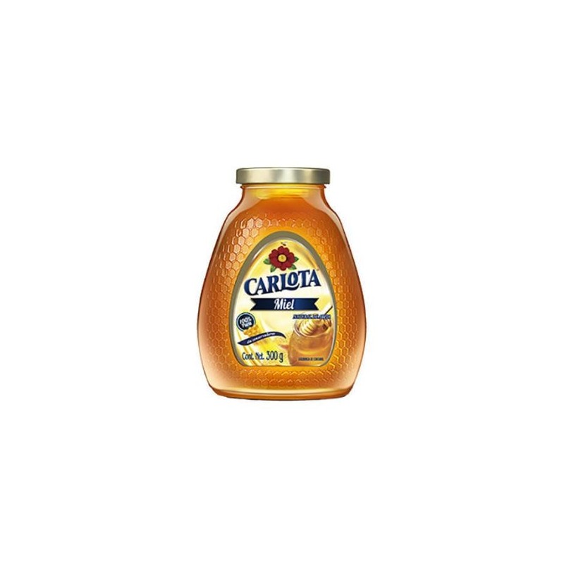 Miel de Abeja Carlota Chica 12 frascos de 300 mL
