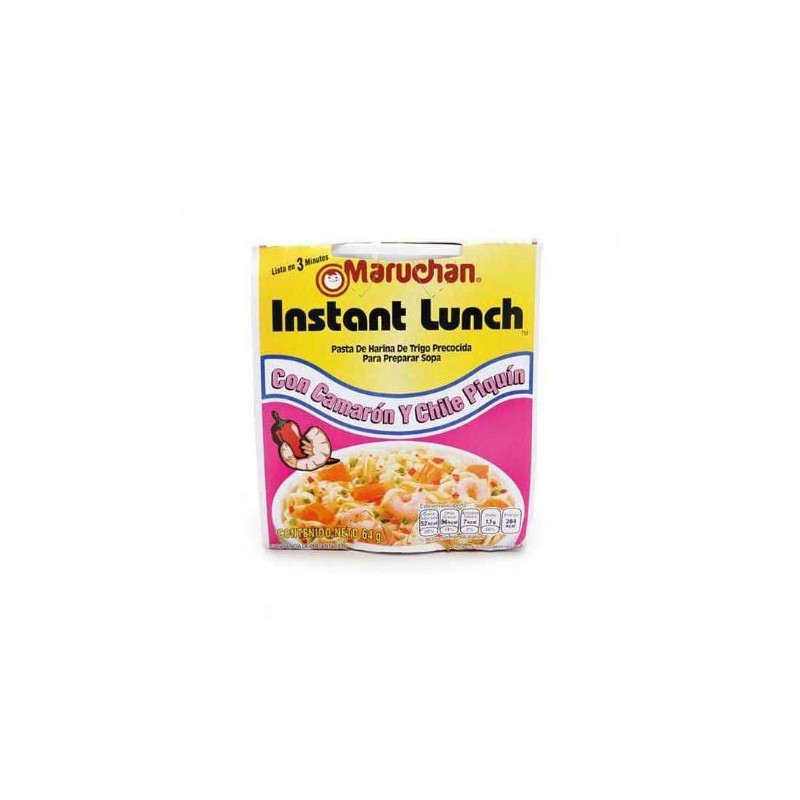 Maruchan Shrimp Camaron con Chile 12 de 64 g (IEPS INC)
