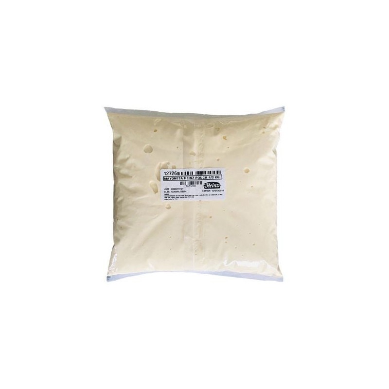 Mayonesa Real Heinz 4 bolsas de 3 Kg