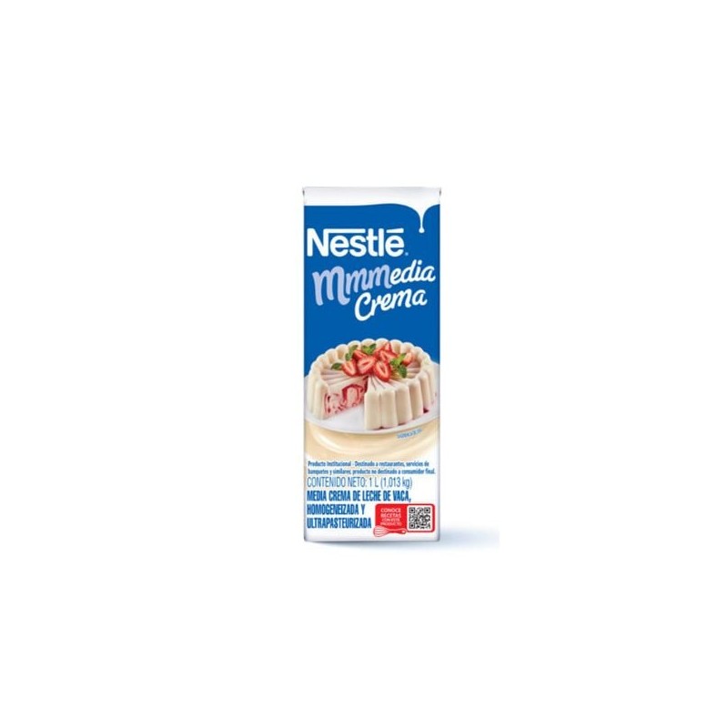 Media Crema NESTLE Tetra 12 de 1 L
