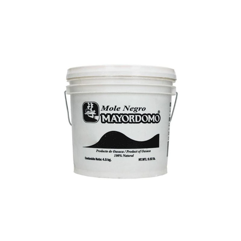 Mole Negro Mayordomo 4.5 Kg de Oaxaca Cubeta