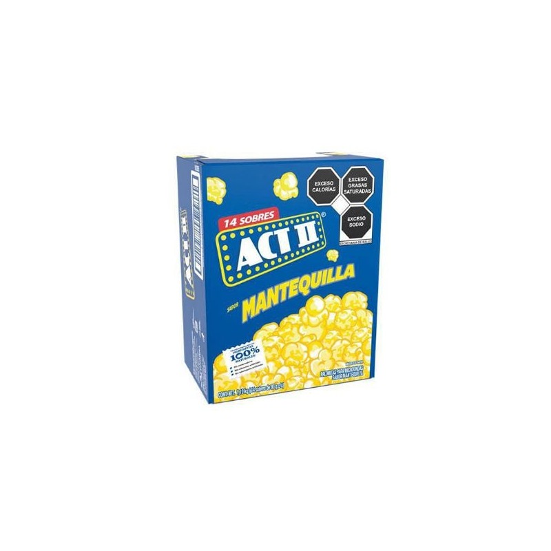 Palomitas Mantequilla ACTII 14 de 85 g (IEPS INC)