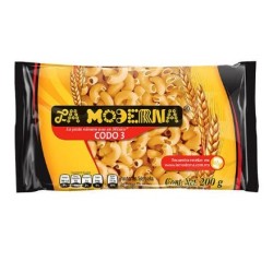 Pasta Codo No. 3 Moderna 20 de 200 g