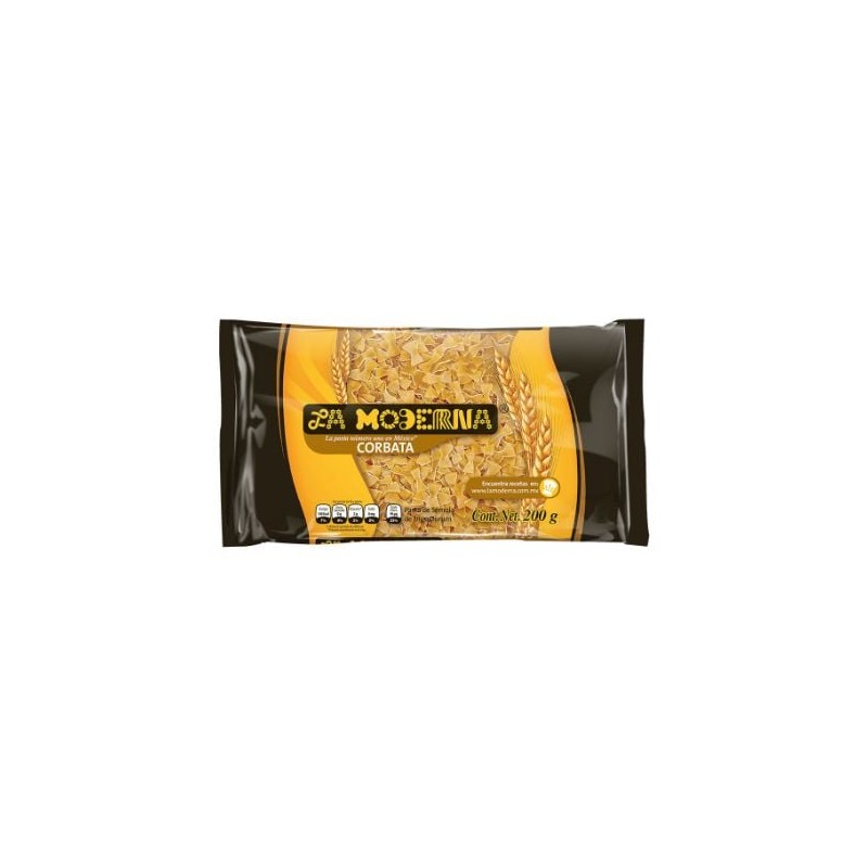 Pasta Corbata Moderna 20 de 200 g