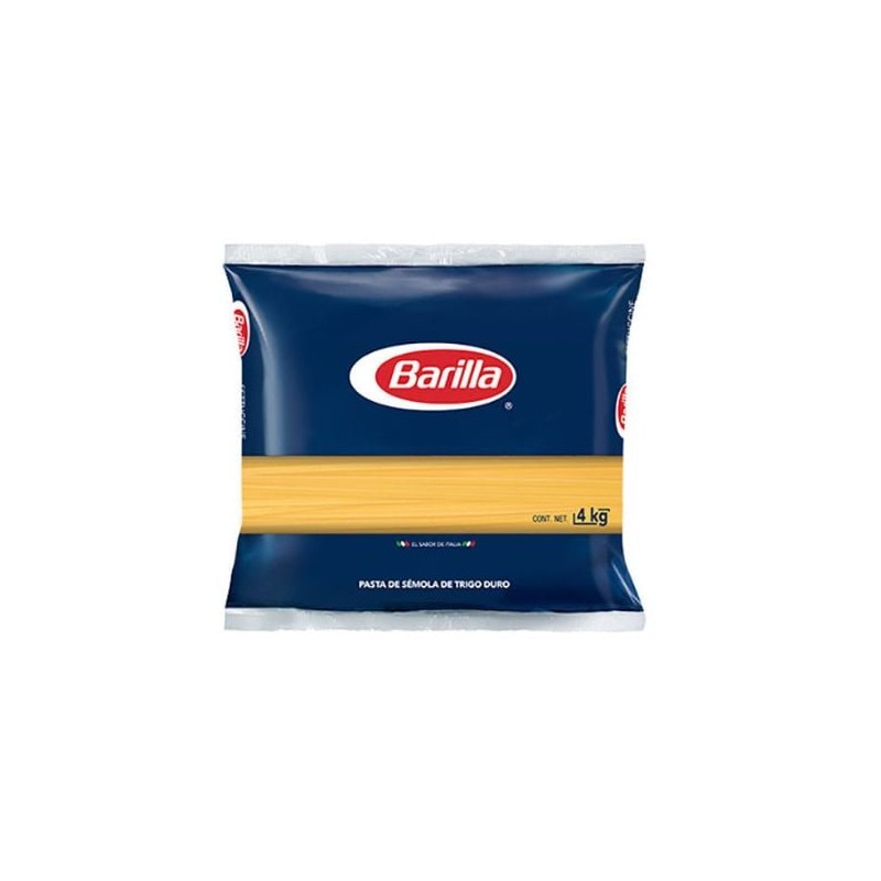 Pasta Fetuccini Barilla GRANEL 3 de 4 Kg (Tallarin)