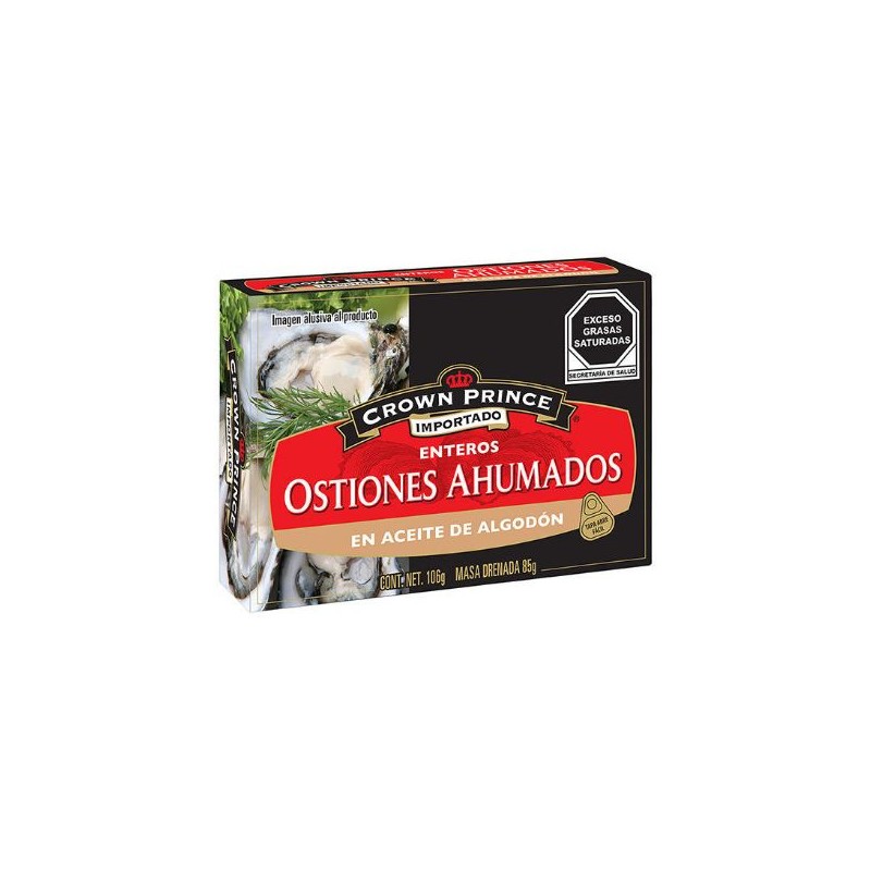 Ostion Ahumado Crowne Prince Lata de 106 g