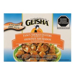 Ostion Ahumado Geisha Lata de 106 g