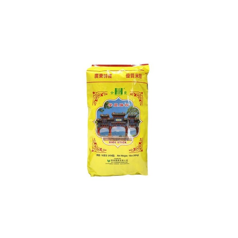 Pasta Fideo de Arroz Blanco Chao Ching de 454 g