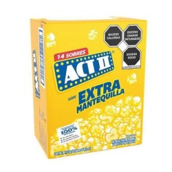 Palomitas Extramantequilla ACTII 14 de 85 g (IEPS INC)