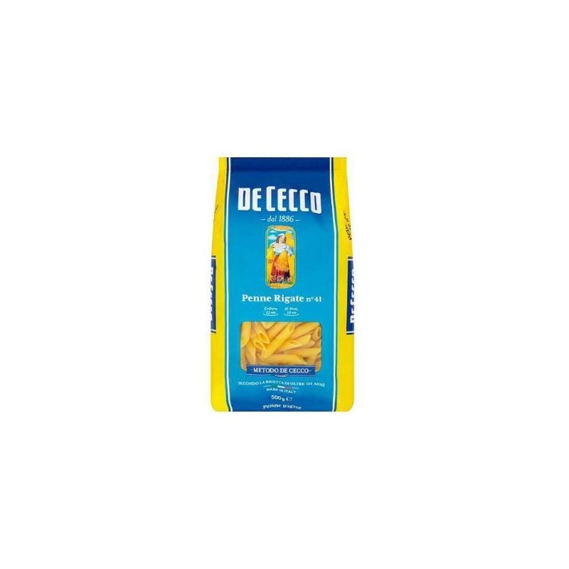 Pasta Penne Rigatte 12/454 Gr. CECCO (Pluma)