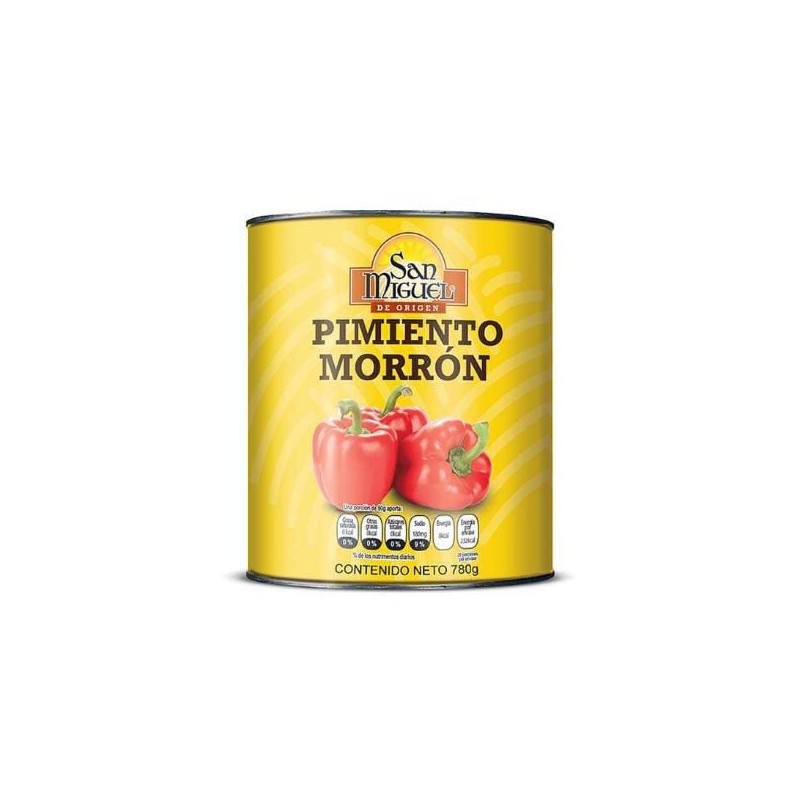 Pimiento Morron Lata 780 Gr. San Miguel