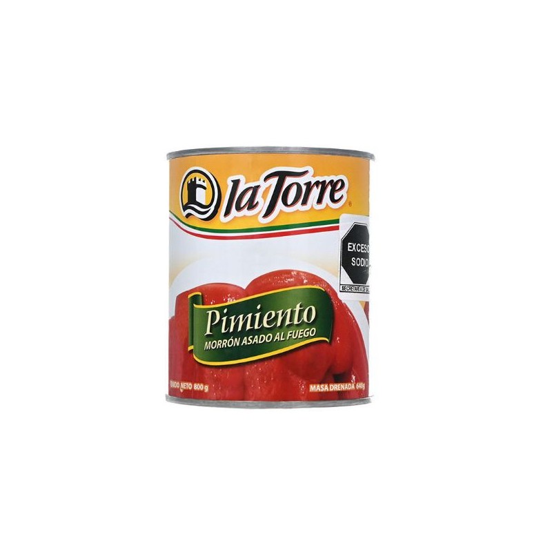 Pimiento Morron Lata 800Gr Torre