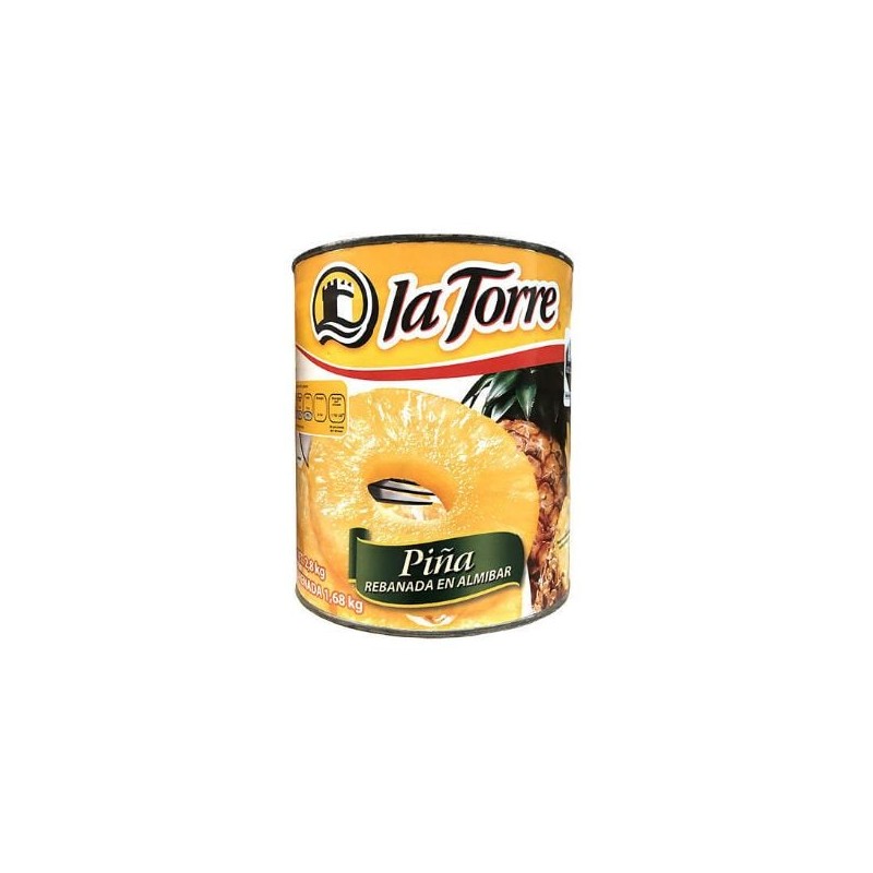 Piña Rebanada Lata 3.05 Kg La Torre