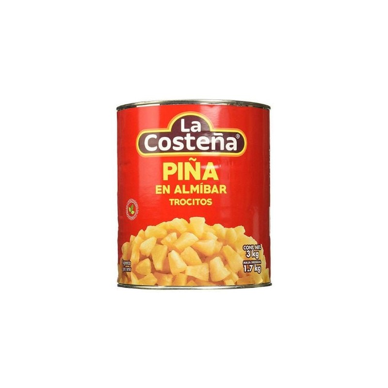 Piña trozo Clemente Lata 3Kg