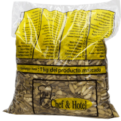 Pepita Verde Pelada Chef&Hotel 1 Kg PAMA de Mexico