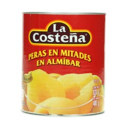 Peras Mitades Costeña Lata 800g