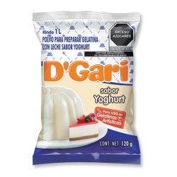 REMATE Gelatina Sabor Leche Yoghurt DGari 120gr
