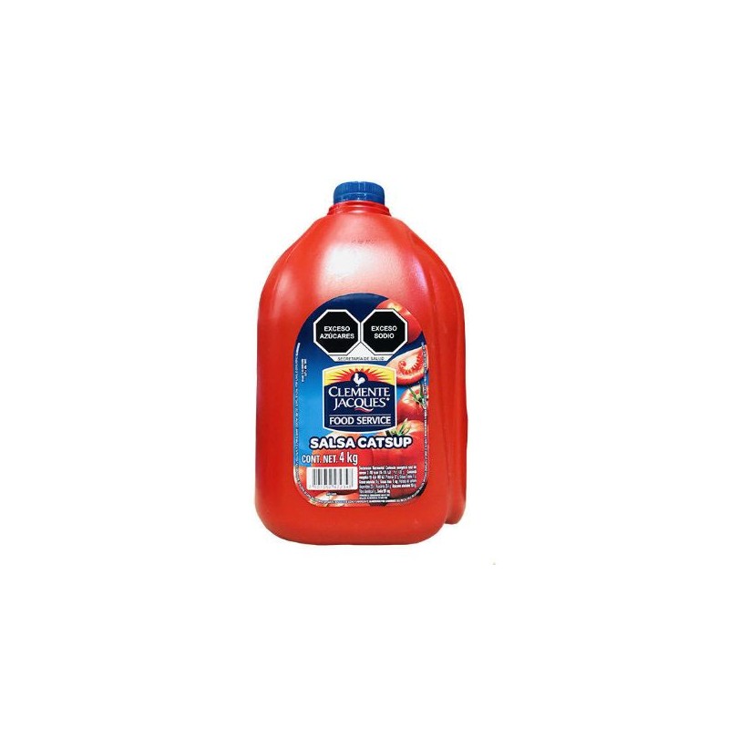 Salsa Catsup (Tipo) Clemente Jacques 4 Kg