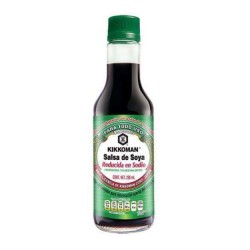 Salsa de Soya Light Kikkoman 296 mL Baja en sodio
