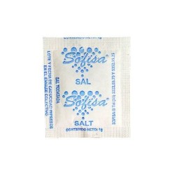 Sal en sobre Sofisa con 2000 piezas de 1 g