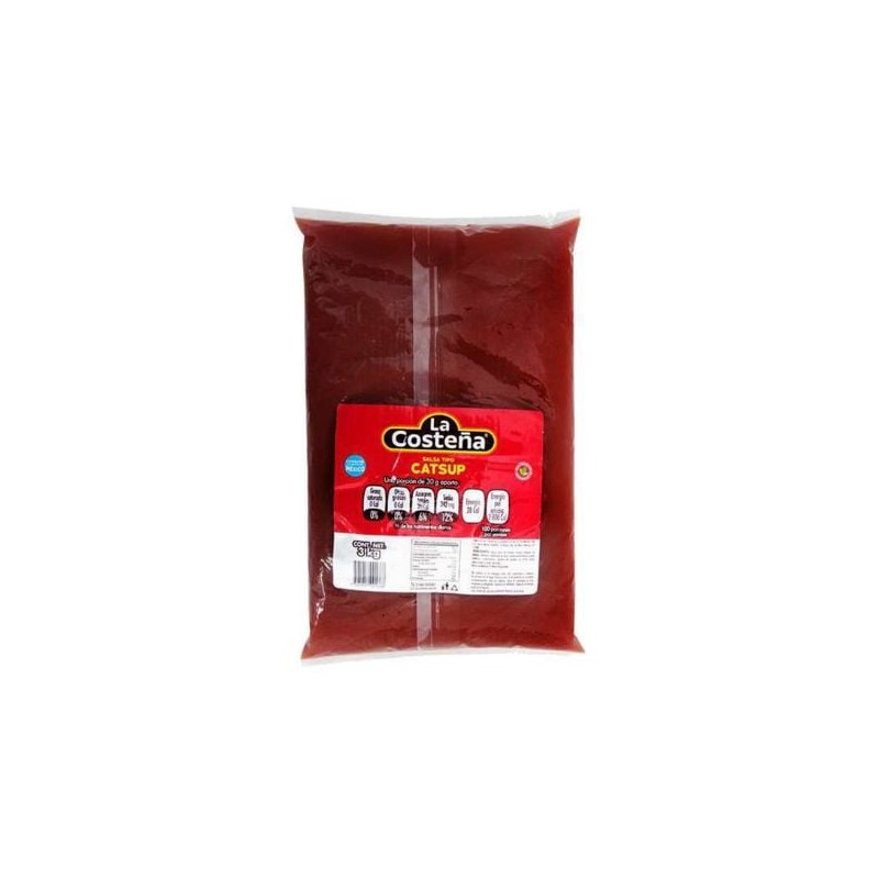 Salsa de Tomate para Aderezar Costeña 4 Volpak de 3Kg