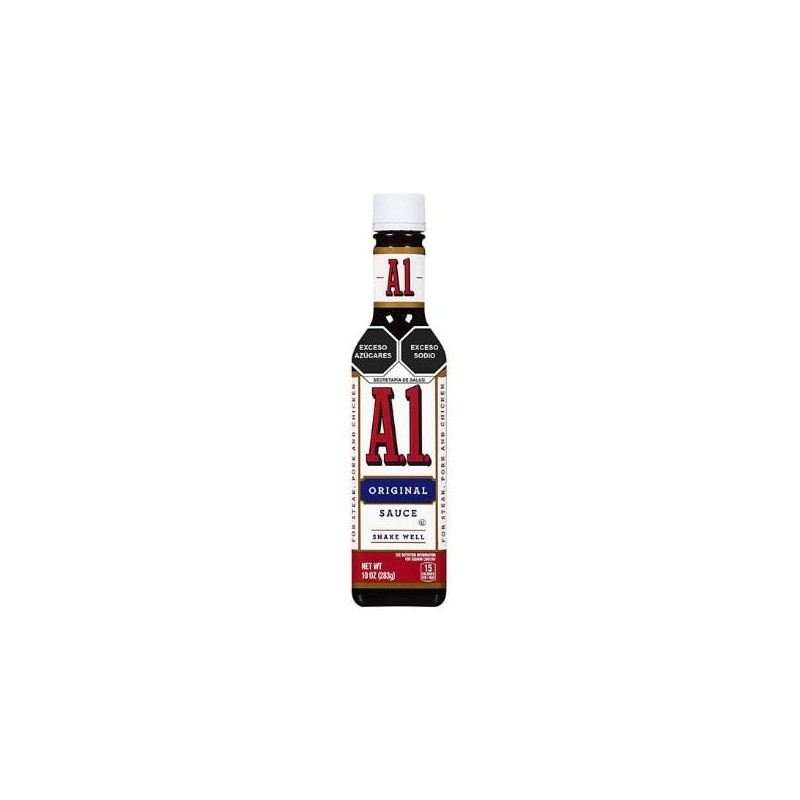 Salsa A1 Steak Sauce Kraft Frasco 283 g (10 Onzas)