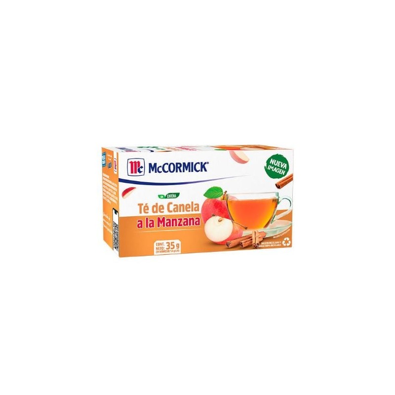 Te Canela y Manzana McCormick paquete 25 sobres