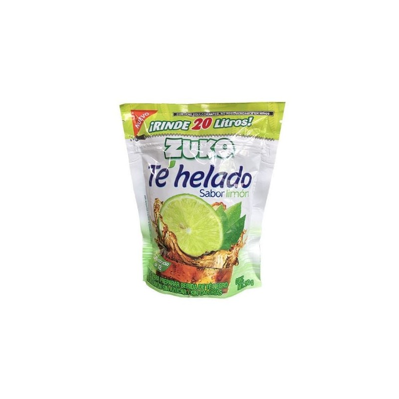 Te Helado Sabor Limon ZUKO 200gr Polvo Rinde 20Lt