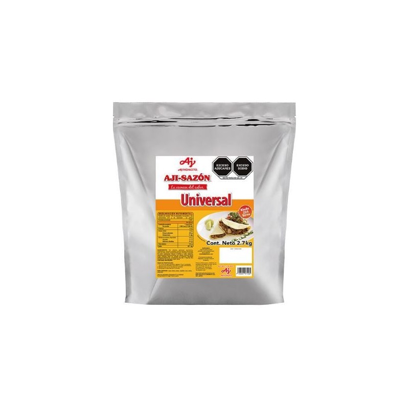 Sazonador Pollo Universal Aji-Sazon bolsa de 2.7Kg