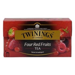 Te Negro Frutas Rojas Twinings paquete 25 sobres
