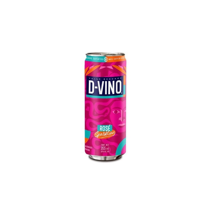 Vino Rosado D-Vino 12 Latas/355 ml