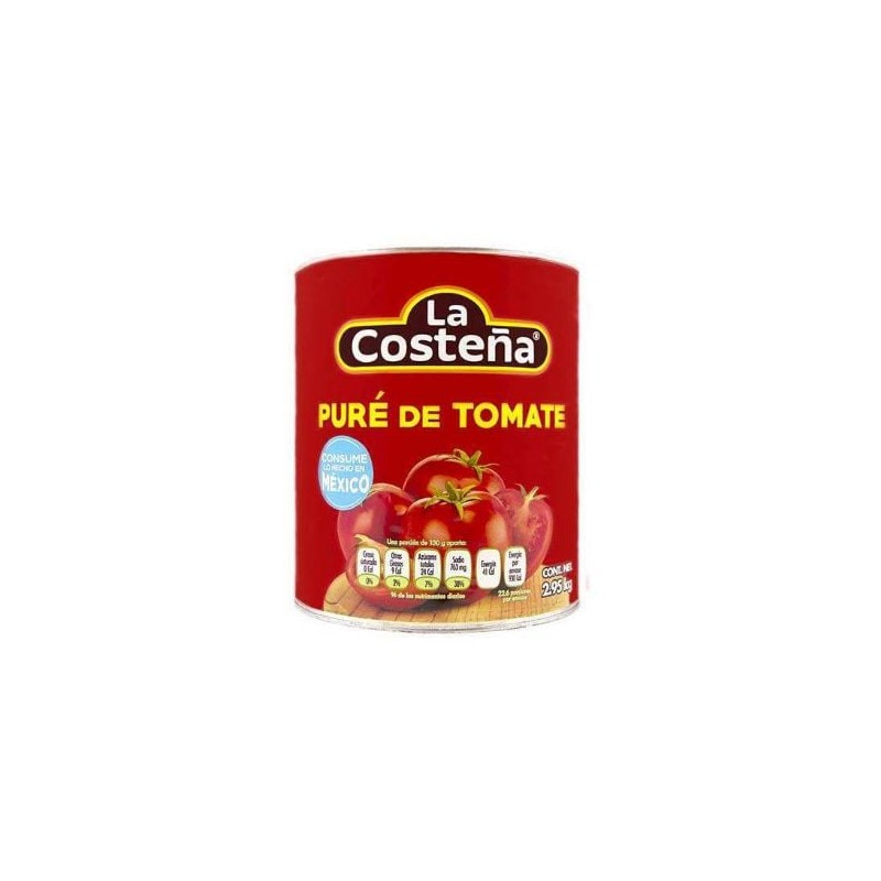 Tomate en Pure Lata 6/3 Kg. Costeña