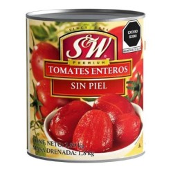 Tomate Entero Pelado S&W 2.89 Kg