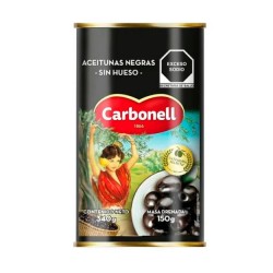 Aceituna Negra Deshuesada Loreto/Carbonell 340 g