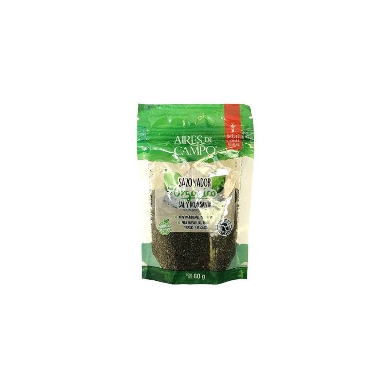 Sazonador Sal y Hoja Santa Aires del Campo 80g