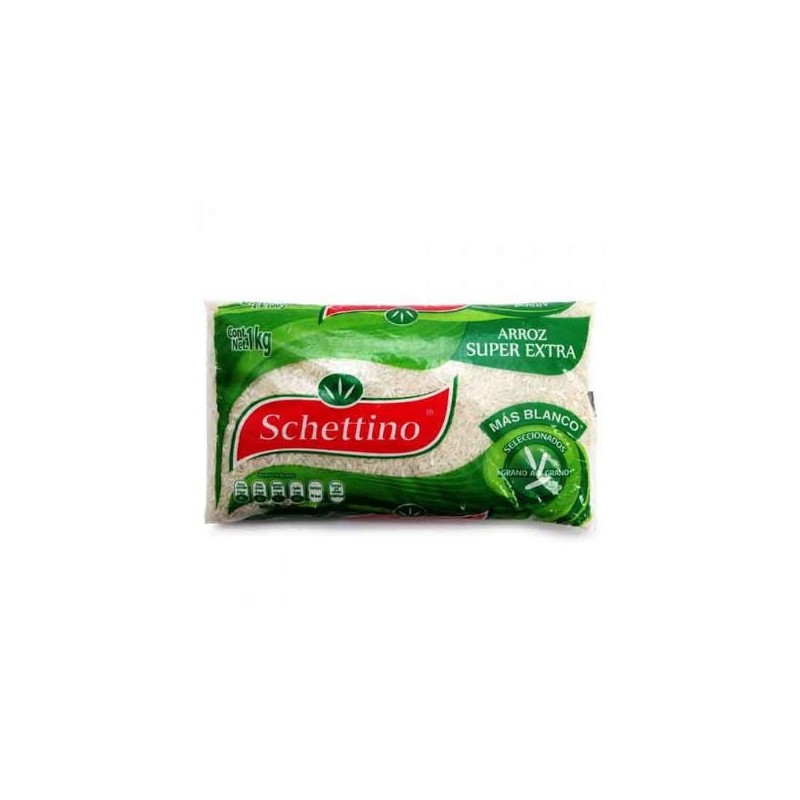 Arroz de grano largo 5% Schettino 1Kg