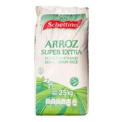 Arroz de grano largo 5% Schettino 25 Kg