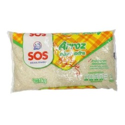 Arroz Grano Largo SOS 1 Kg Super Extra