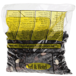 Ayocote Negro/Morado bolsa de 1kg