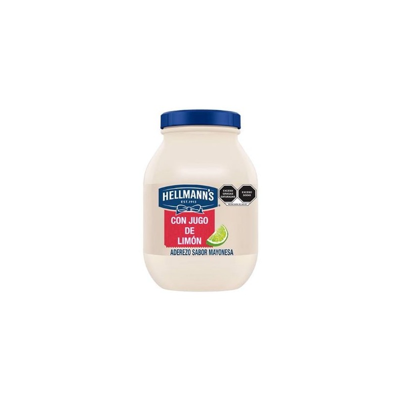 Aderezo de Mayonesa C/Jugo de Limon Hellmans 3.5 kg