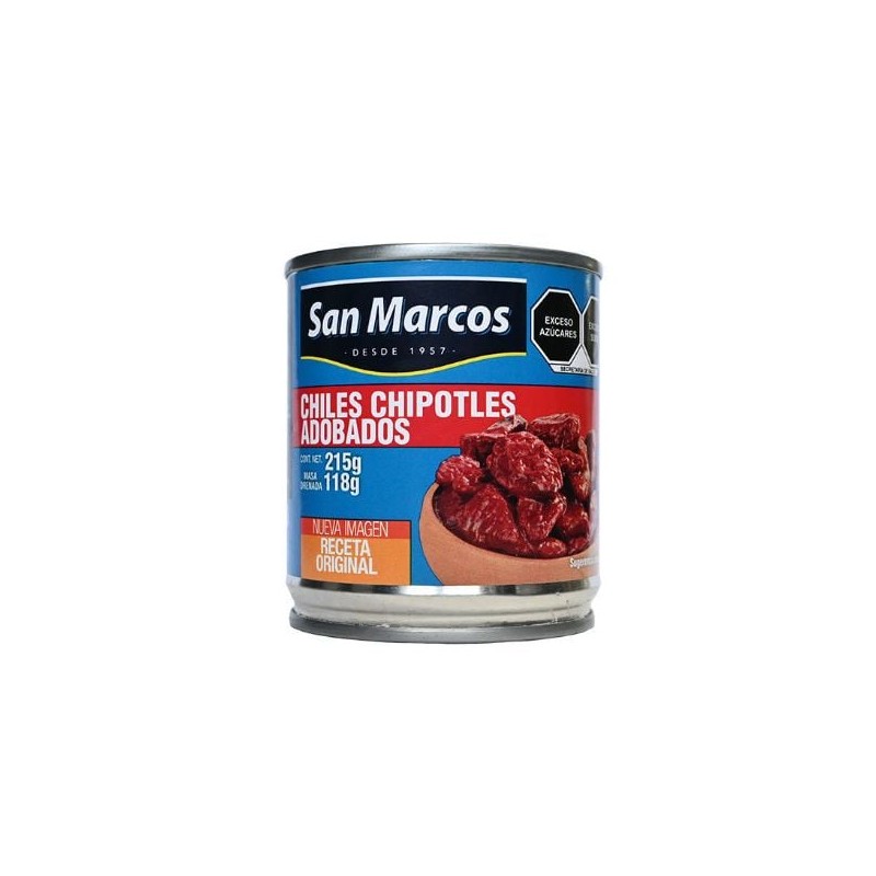 Chiles Chipotles San Marcos Lata 215 g