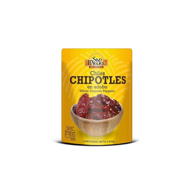 Chiles Chipotles San Miguel Pouch 2.85 Kg