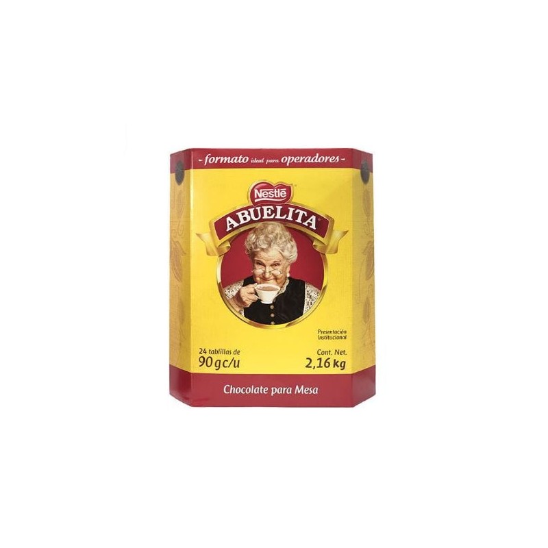 Chocolate Abuelita 24 Tablillas Envueltas 2.16 Kg (IEPS INC.)