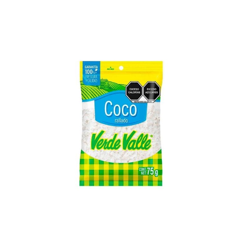 Coco Rallado Verde Valle Caja 20 de 75g