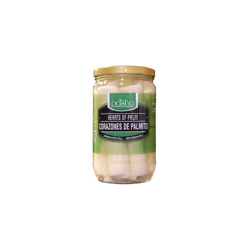 Corazones de Palmito PACHA 675 g Frasco