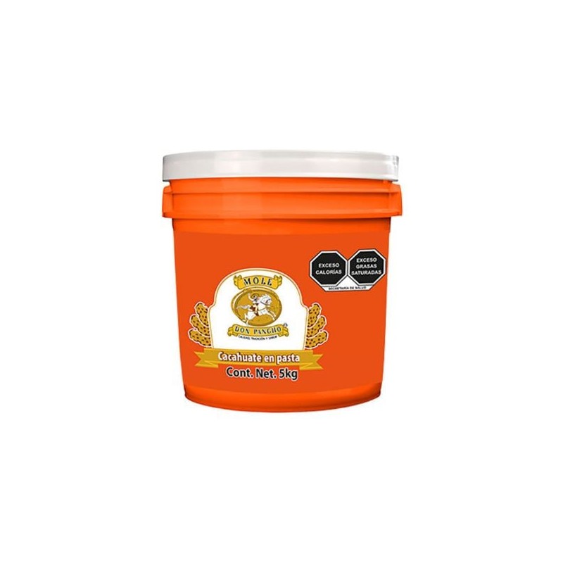 Crema de cacahuate Don Pancho Cubeta de 5 kg (IEPS INC.)