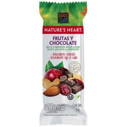 Frutas y Chocolate Natures Heart 12/35 g (IEPS INC)