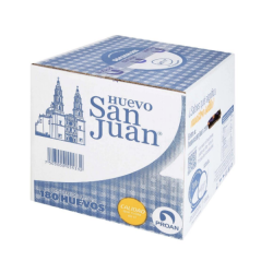 Huevo San Juan Caja CHICA 180 pz (aprox 11 kg)